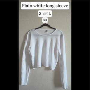 White long sleeve